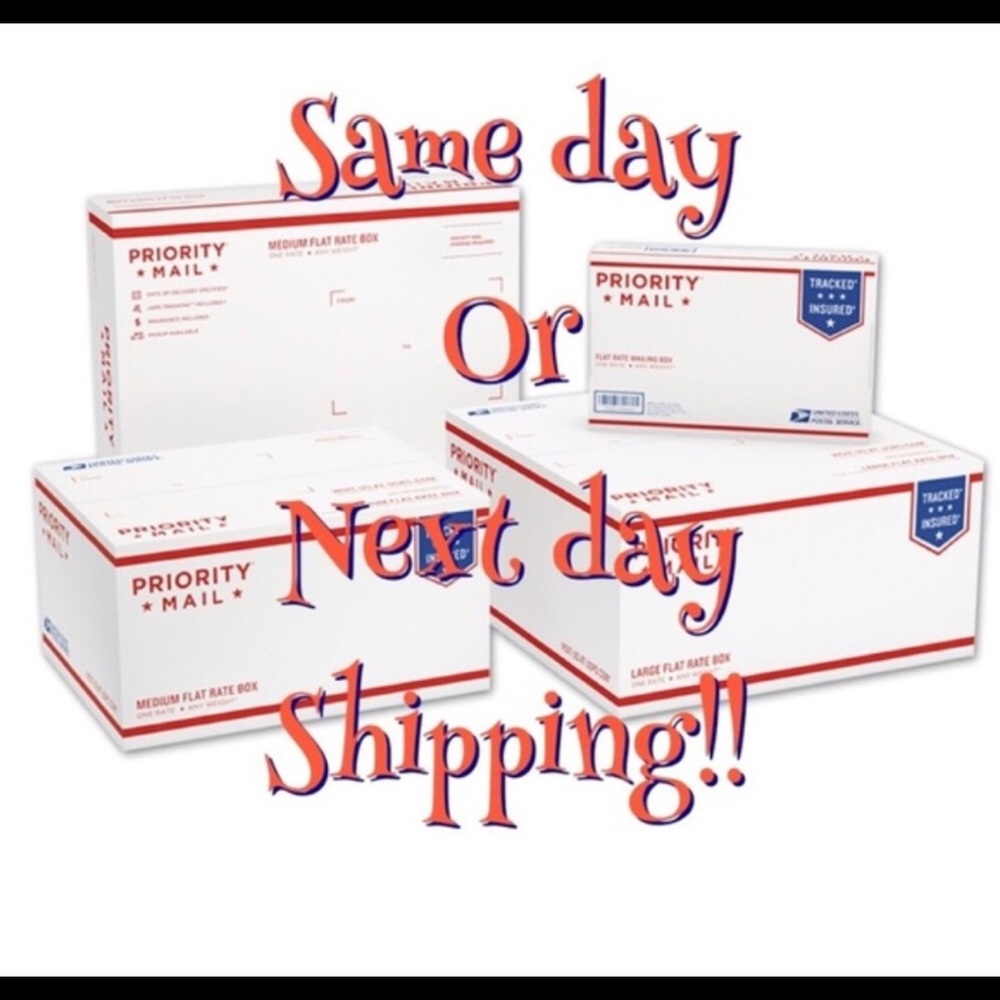 Same or next day shipping😊